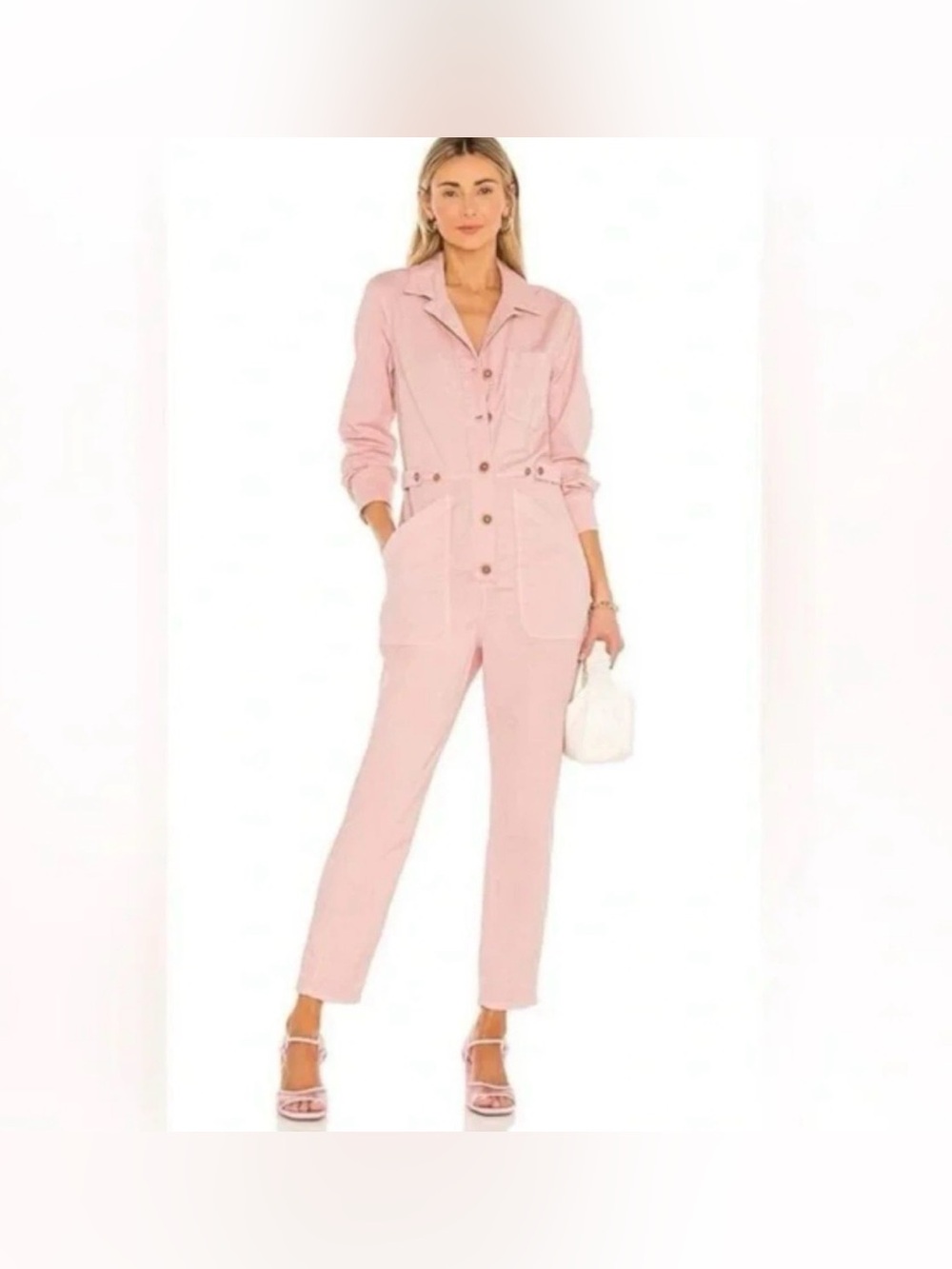 Revolve Veronica Beard Wren Boiler Suit Jumpsuit NWOT Sz XS